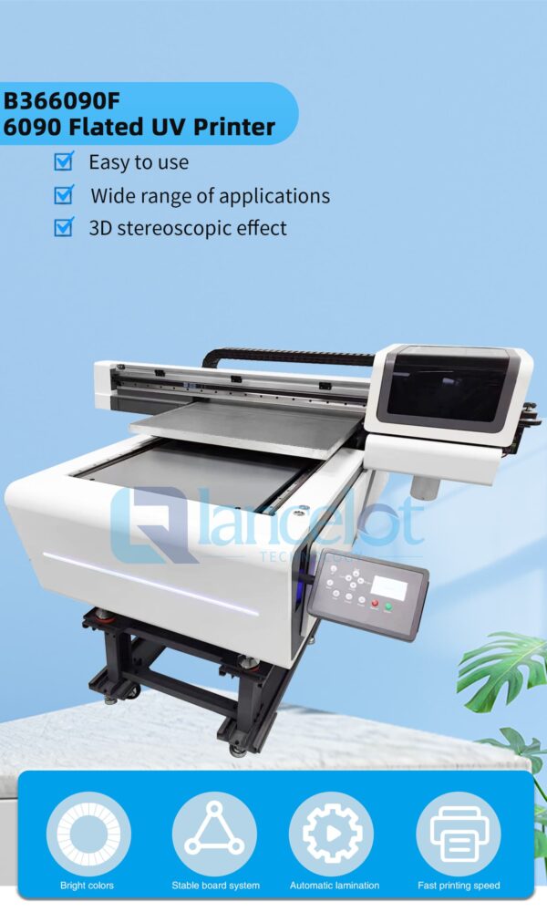 Lancelot 6090 UV Flatbed Printer Multifunction Large Format Printer - Image 4